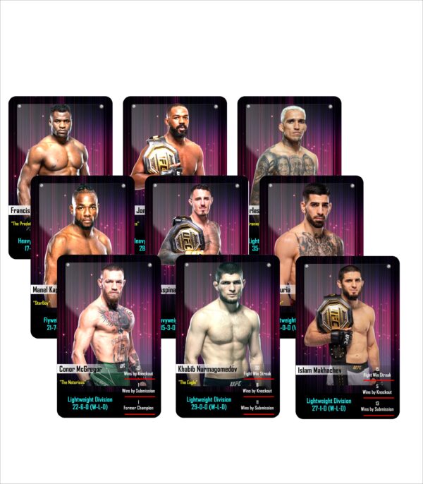 UFC trump Cards